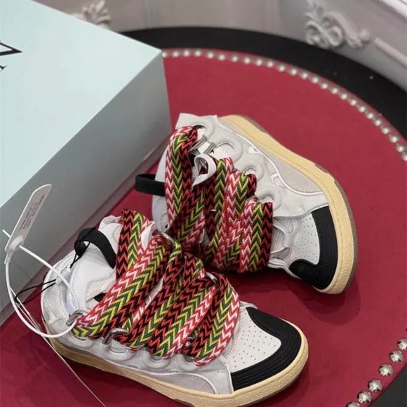Lanvin (White) Curb Sneakers